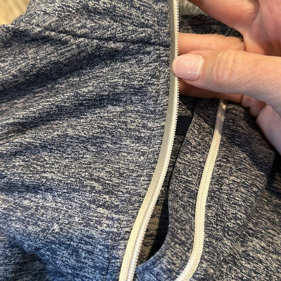 Nike Dry-Fit performance 1/2 zip pullover. Blue Heather. Size S. - Picture 8 of 8